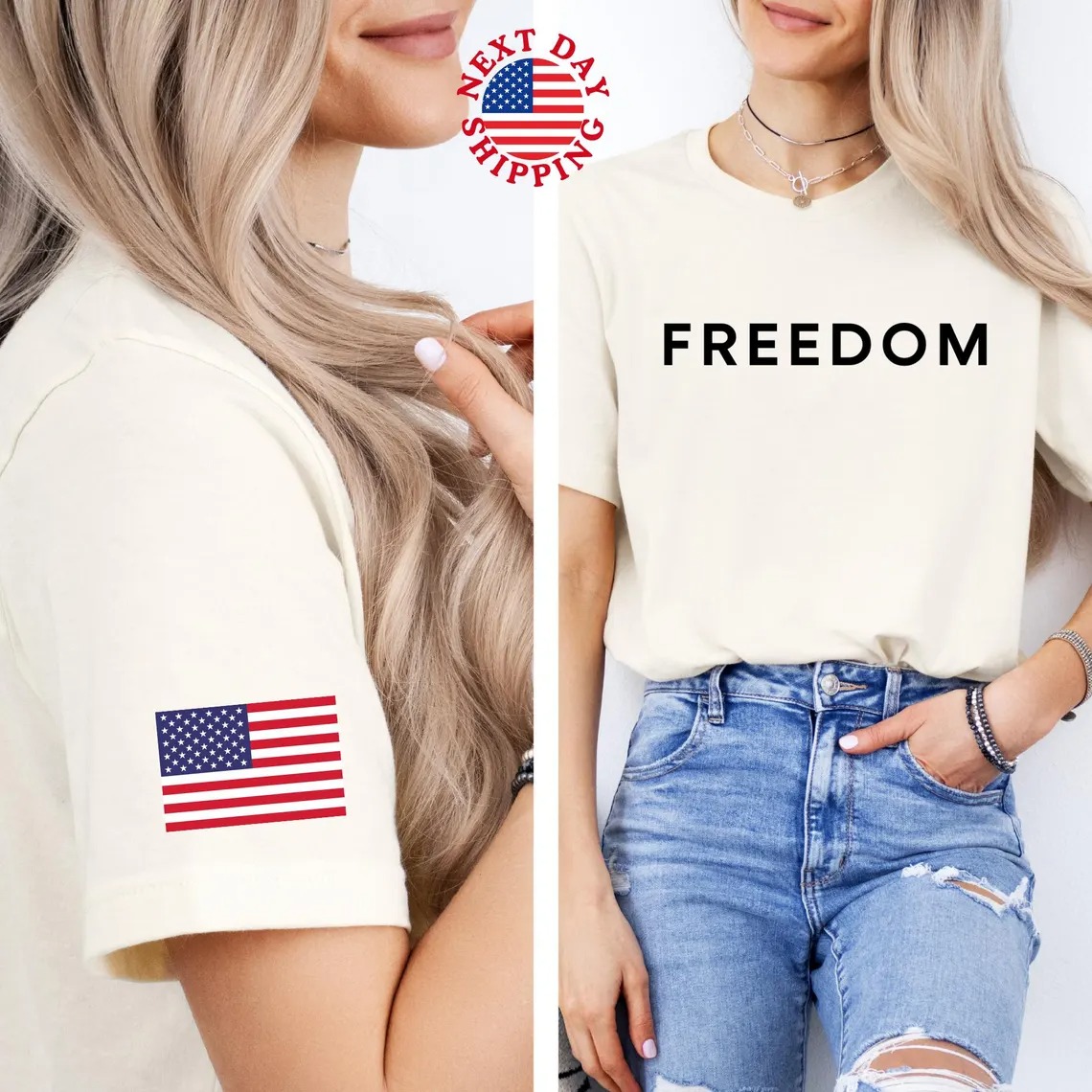 Charli Kirk Memorial Day Freedom T-Shirt