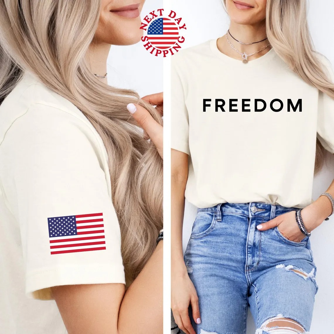 Charli Kirk Memorial Day Freedom T-Shirt