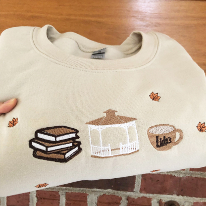 Luke's Gilmore Embroidered Sweatshirt/Hoodie