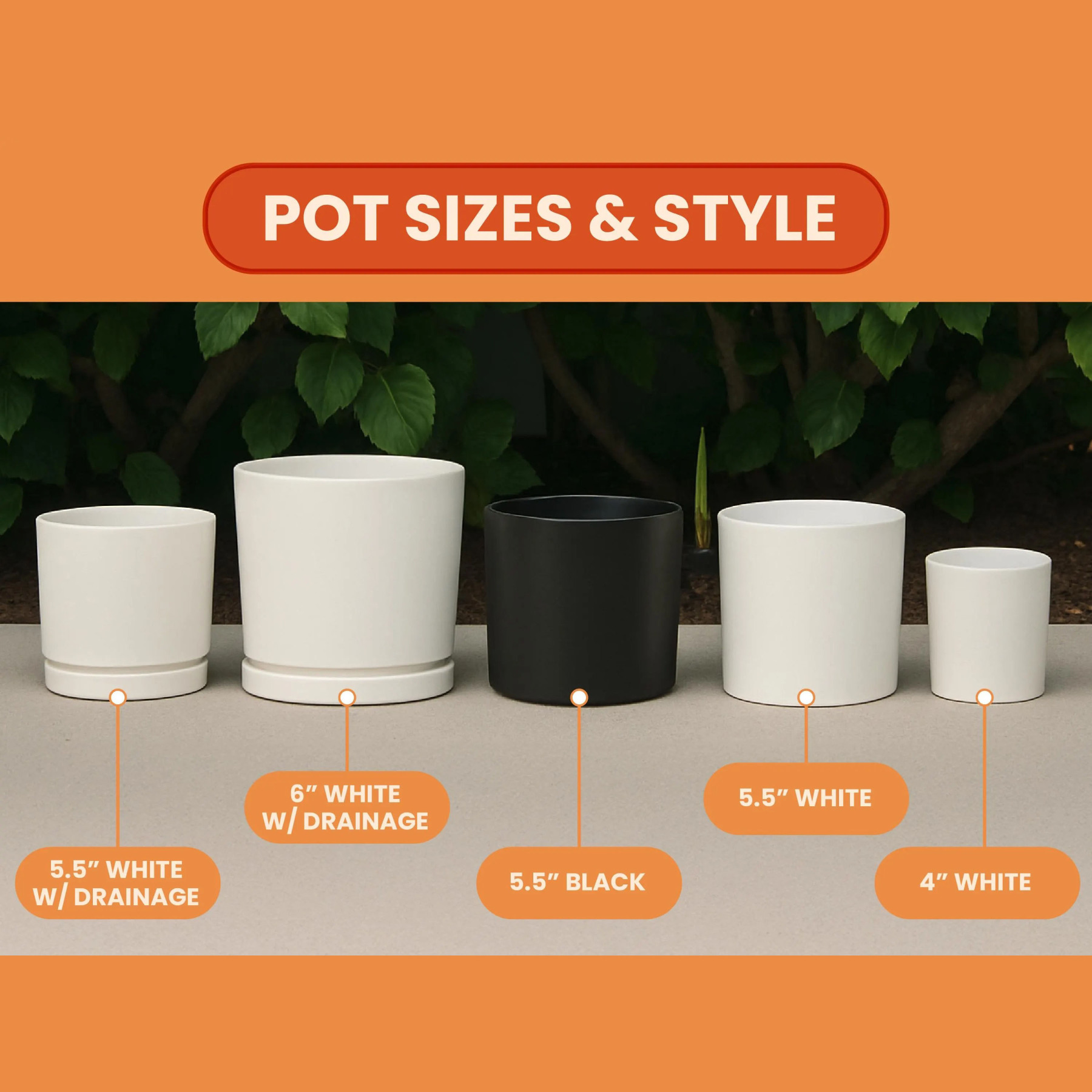 Grandma‘s Garden Personalized Birth Flower Pot Gift for Grandma/Mom