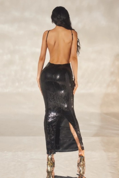 Blackout Affair Sequin Dress