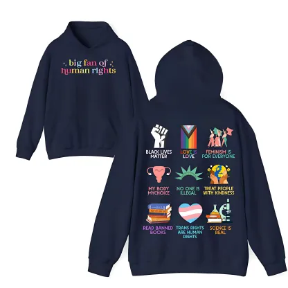 Big Fan of Human Rights Sweatshirt