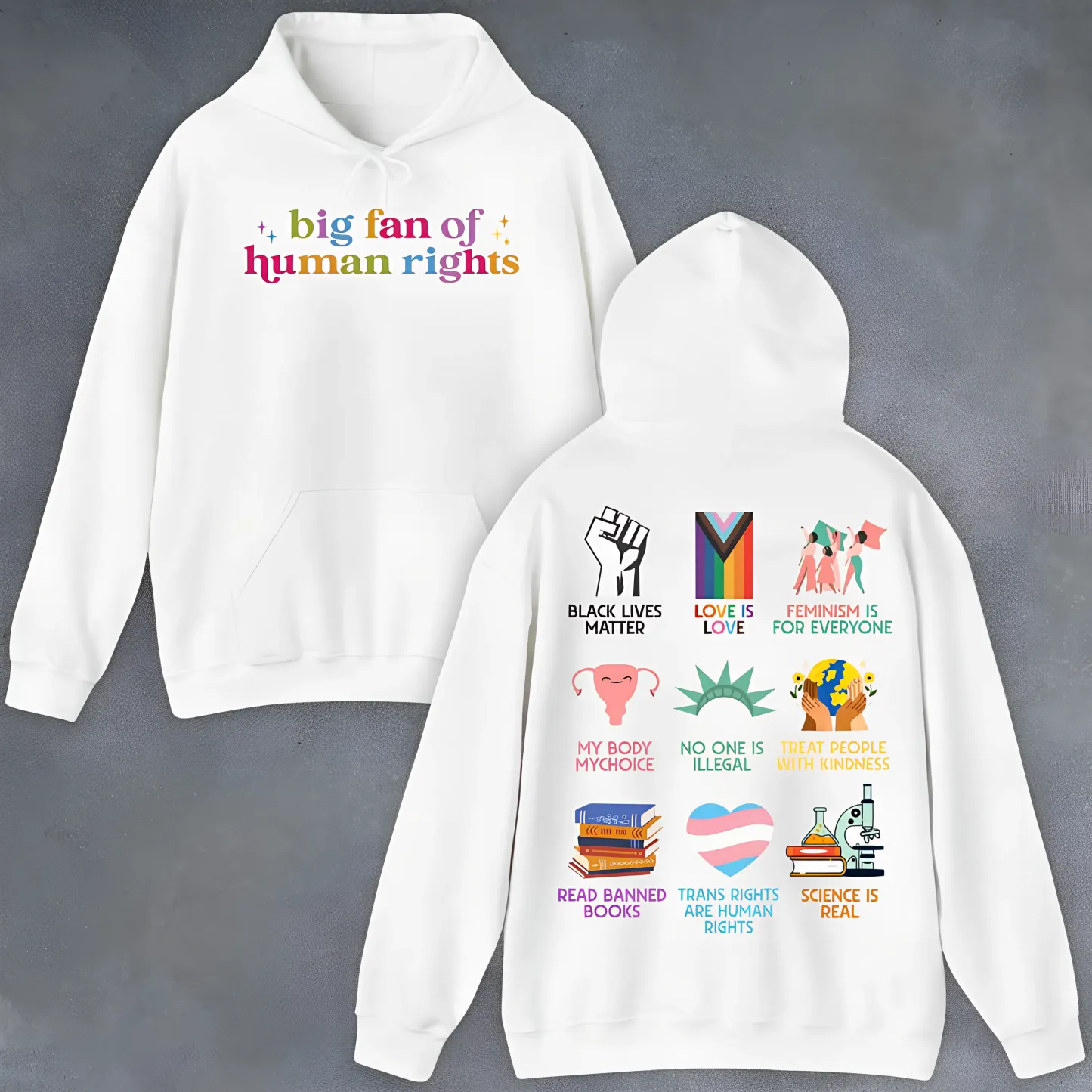 Big Fan of Human Rights Sweatshirt