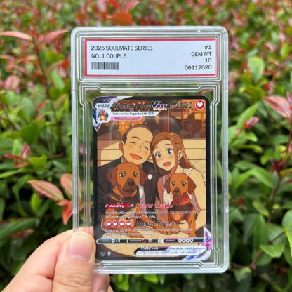 Personalized Photo Anime VMAX Card