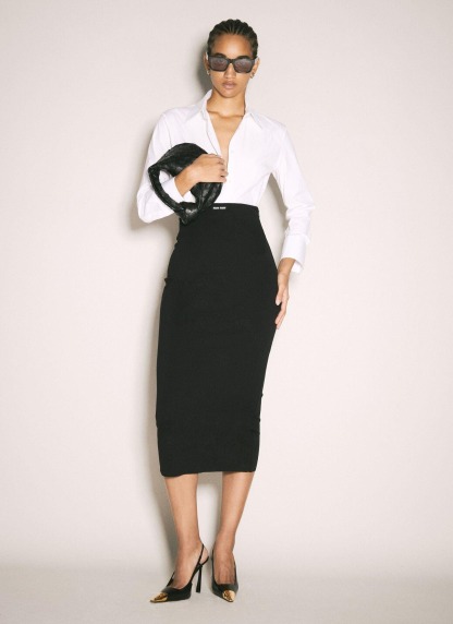 Women's Black Leather Jeanne Slingback Pumps