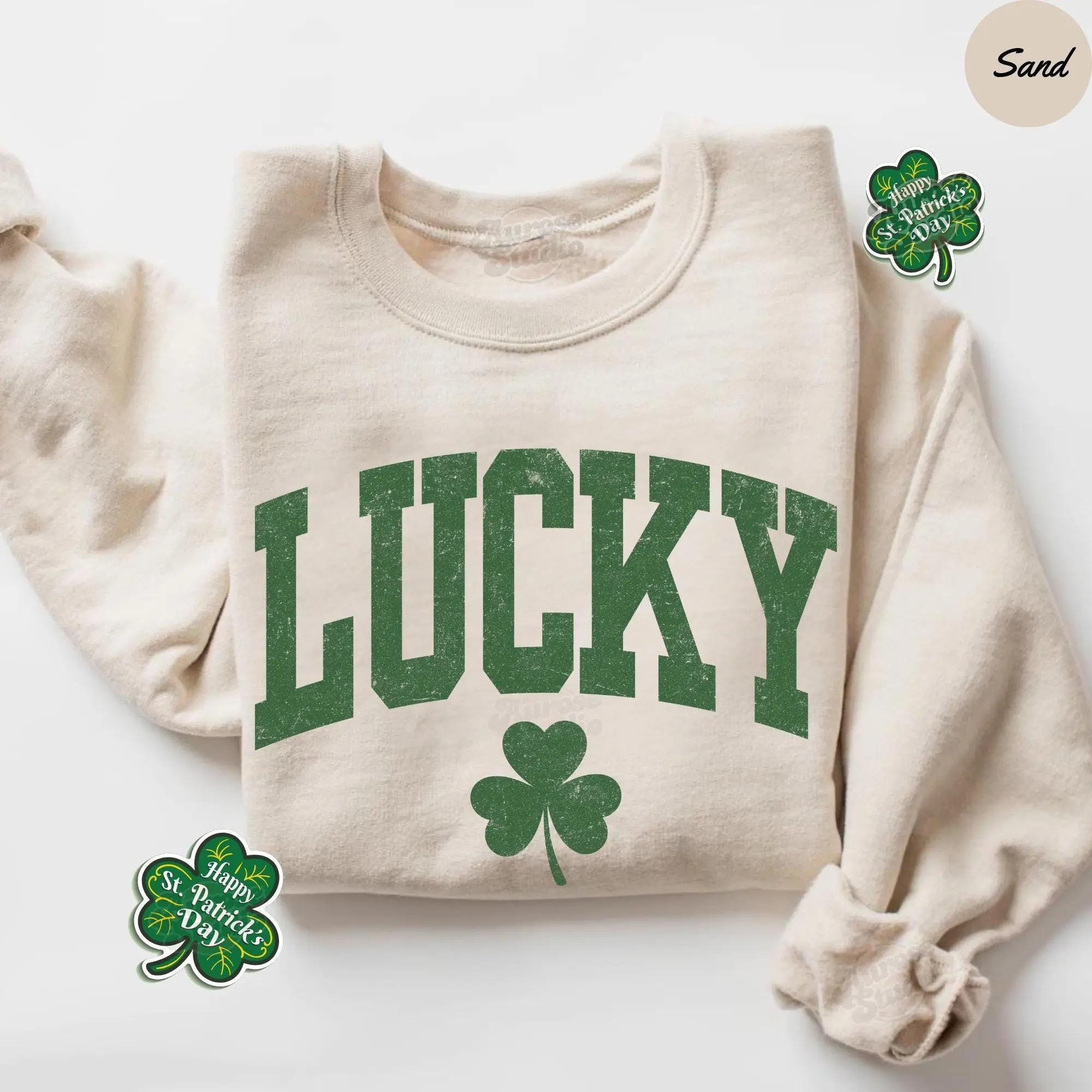 Cute Lucky Shamrock St. Patrick's Day Shirt