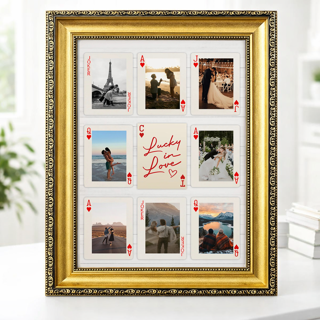 Custom Photo Playing Cards Frame