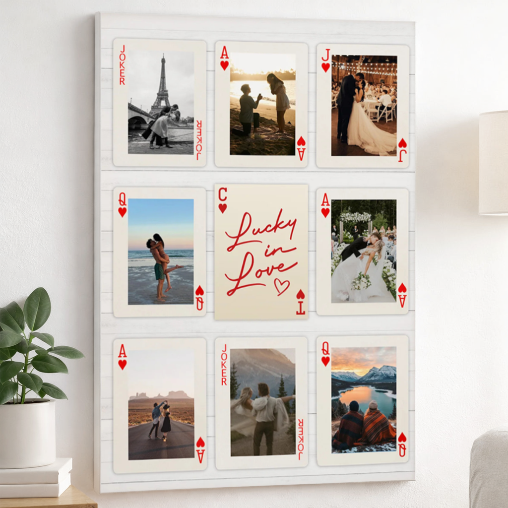 Custom Photo Playing Cards Frame