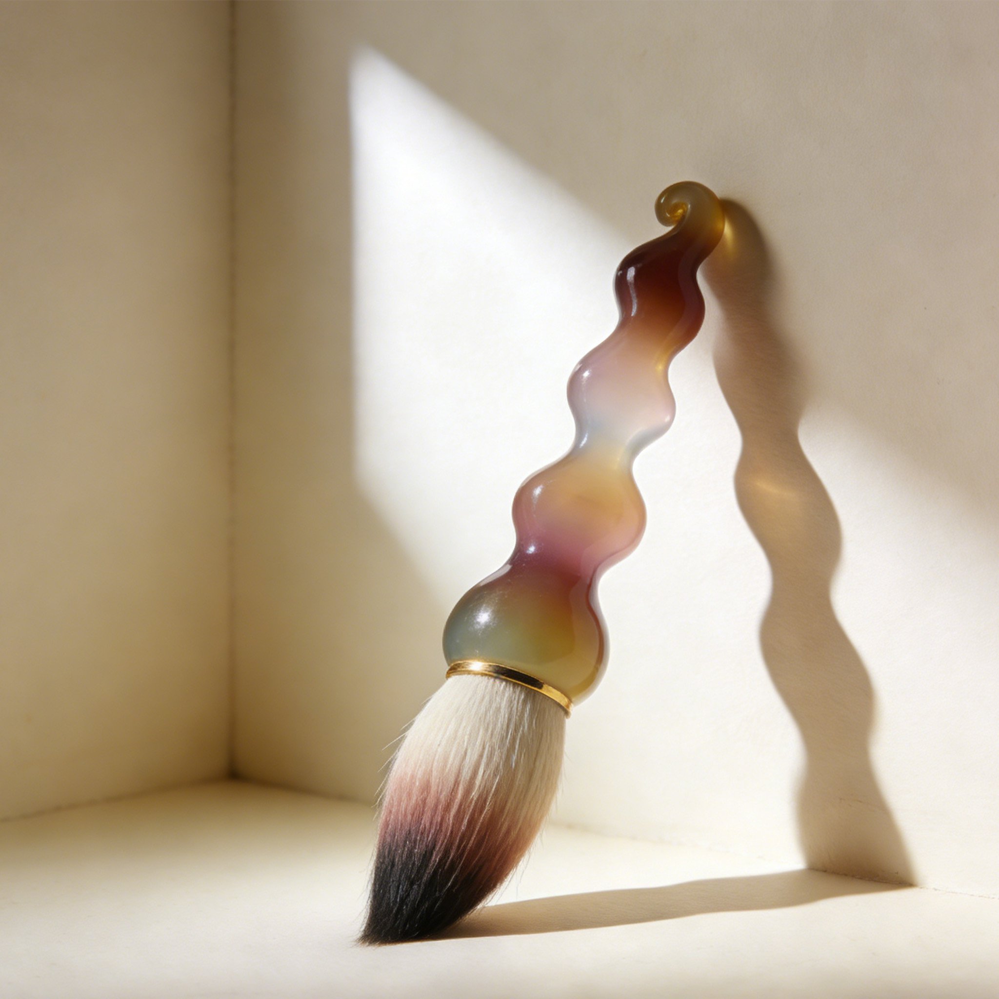 Traditional rice paper writing brushes 3-pack for calligraphy