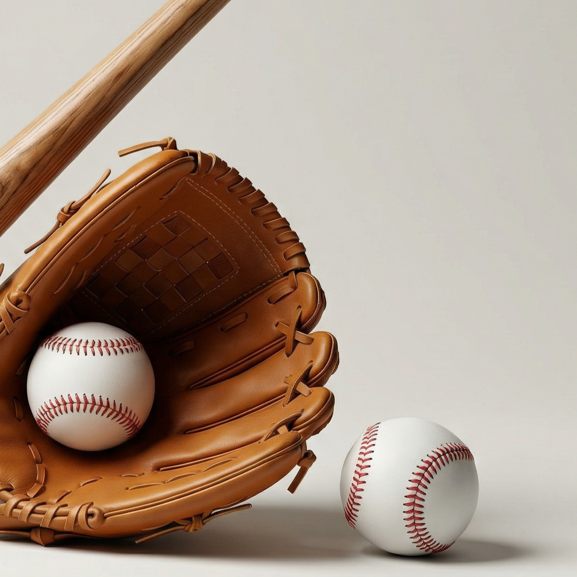 Complete Baseball Training Set with Bat Glove and Ball