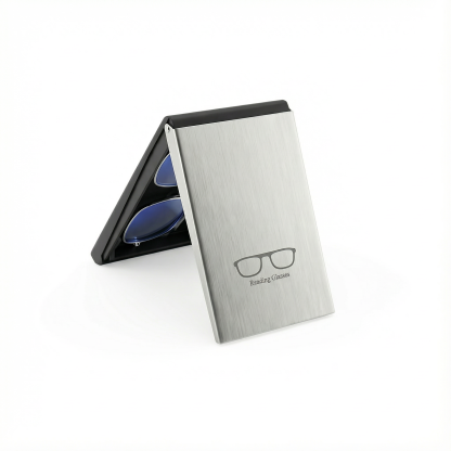 Gafas de lectura de estilo business con estuche plegable