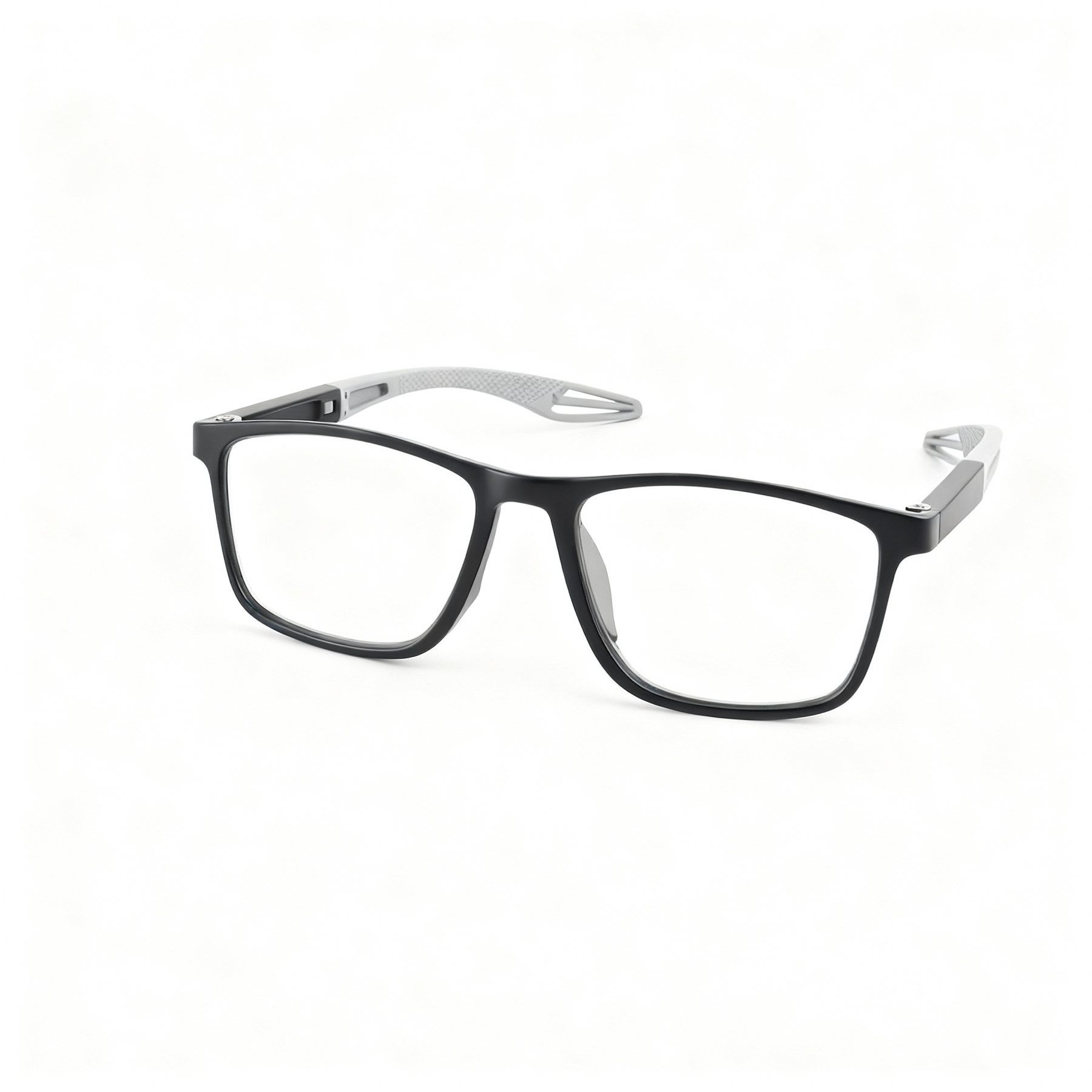 Gafas de lectura negras y grises, cómodas y casuales