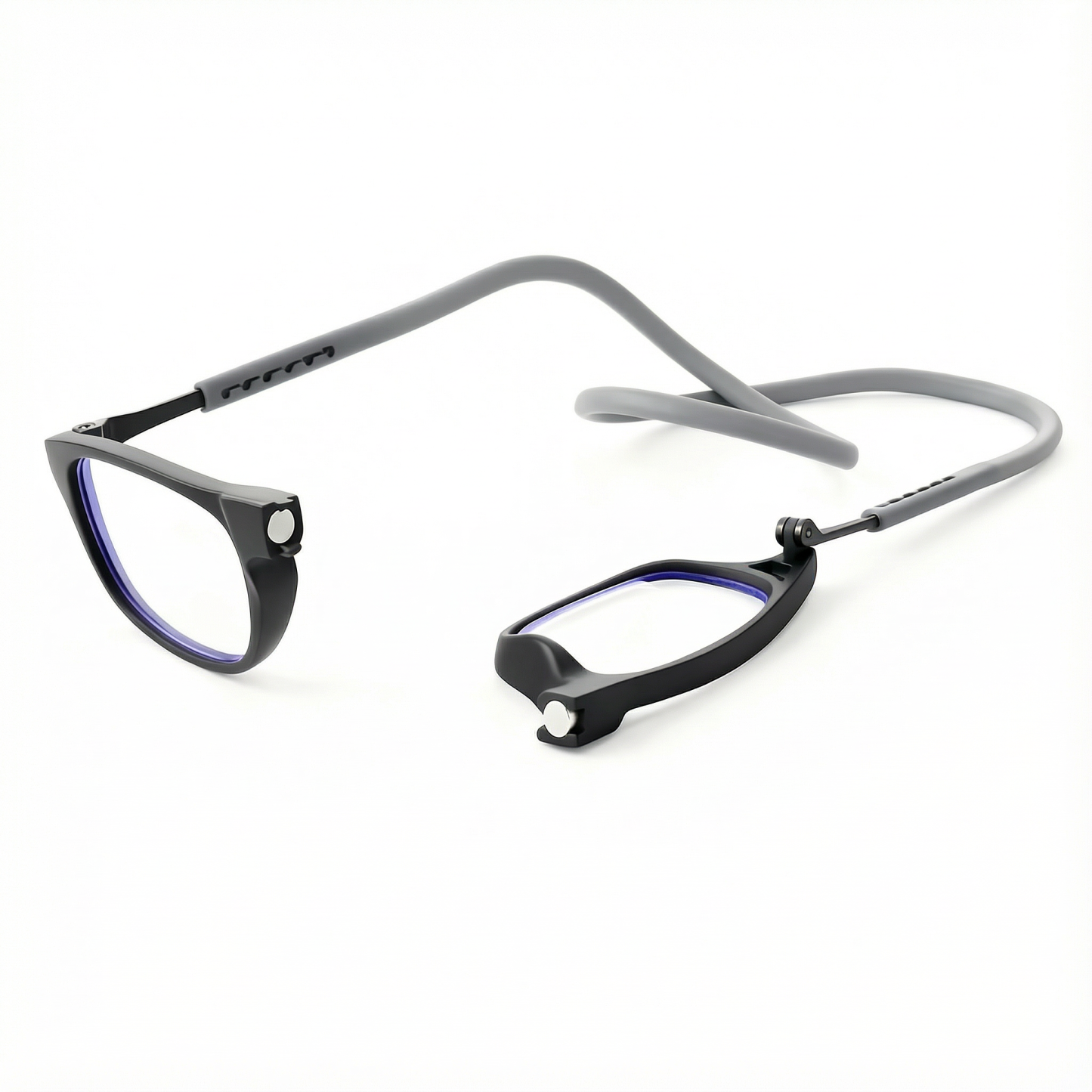 Gafas de lectura portátiles con colgante magnético para el cuello