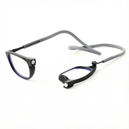 Gafas de lectura portátiles con colgante magnético para el cuello