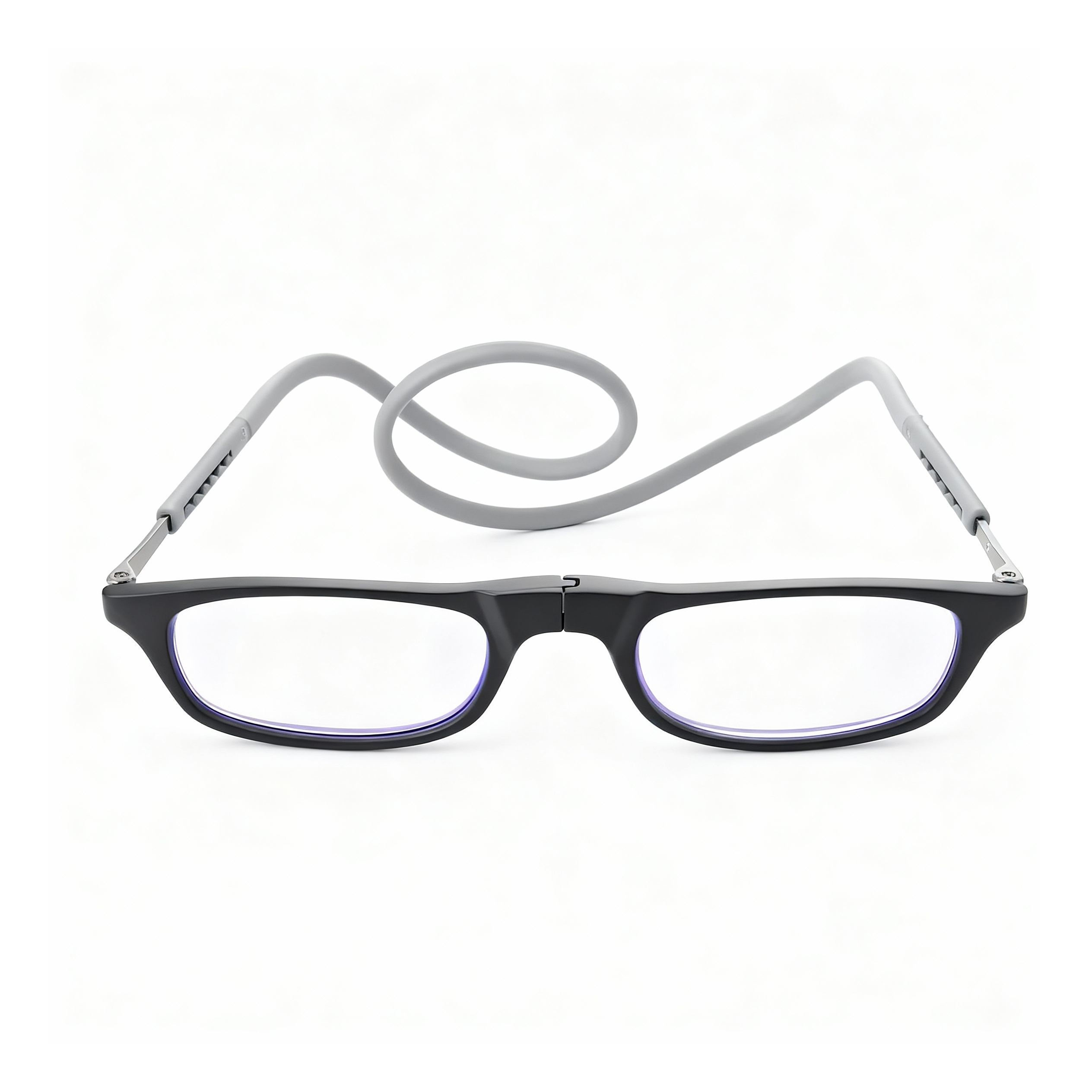 Gafas de lectura portátiles con colgante magnético para el cuello