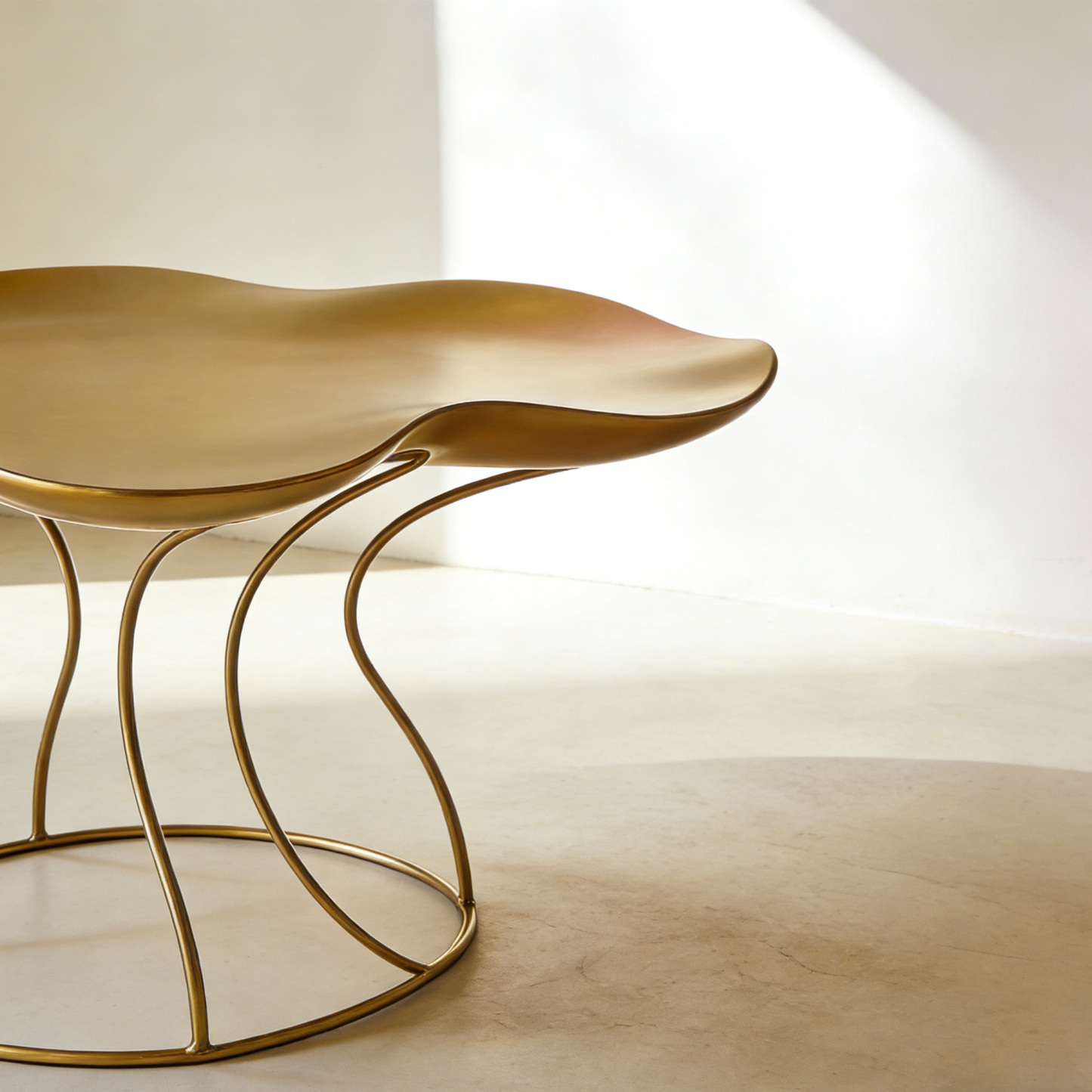 Stolik kawowy metalowy