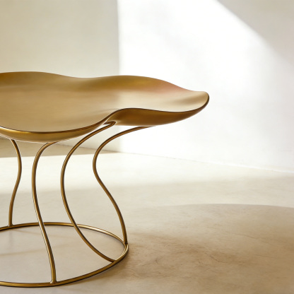 Stolik kawowy metalowy