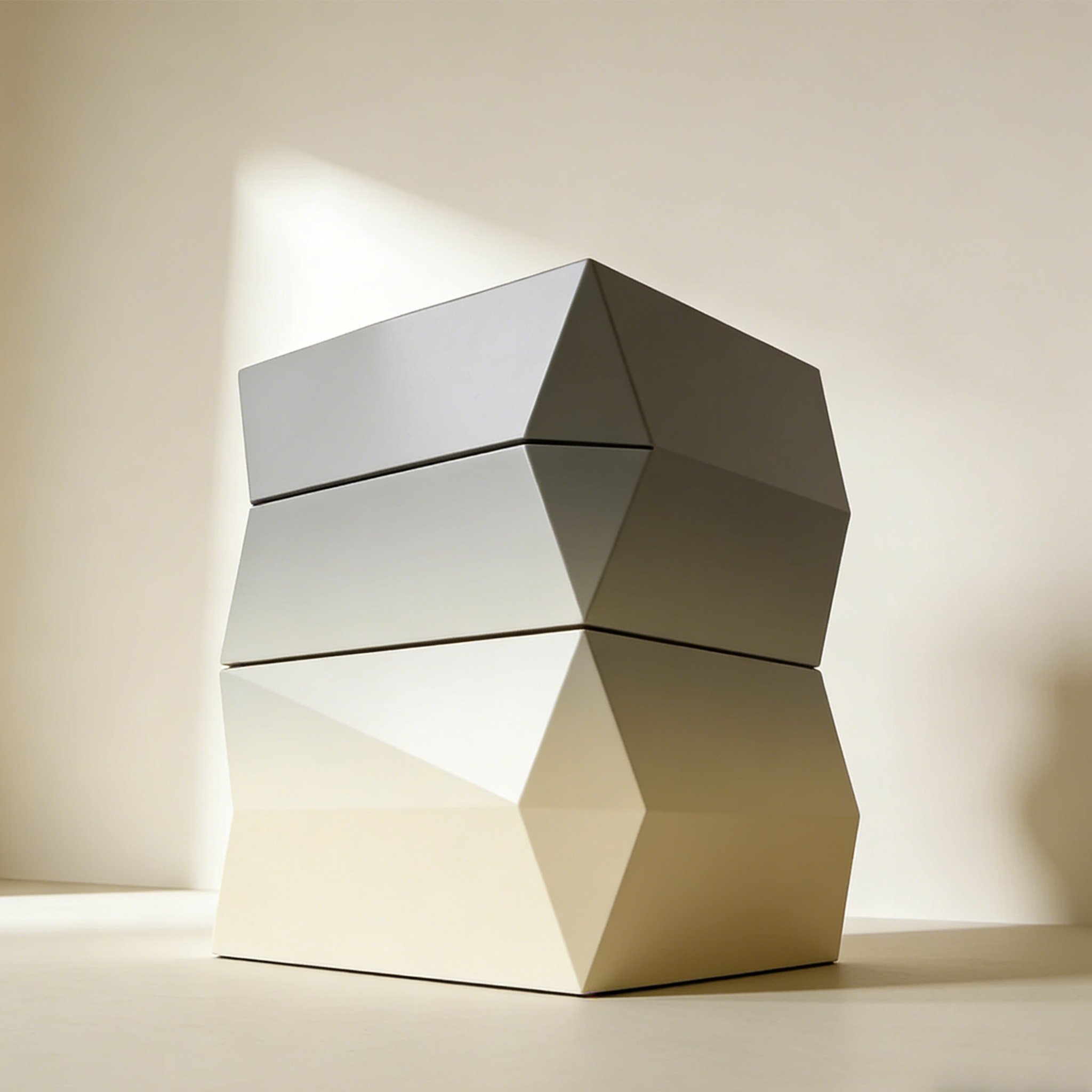 Nowoczesna szafka nocna w aranżacji sypialni