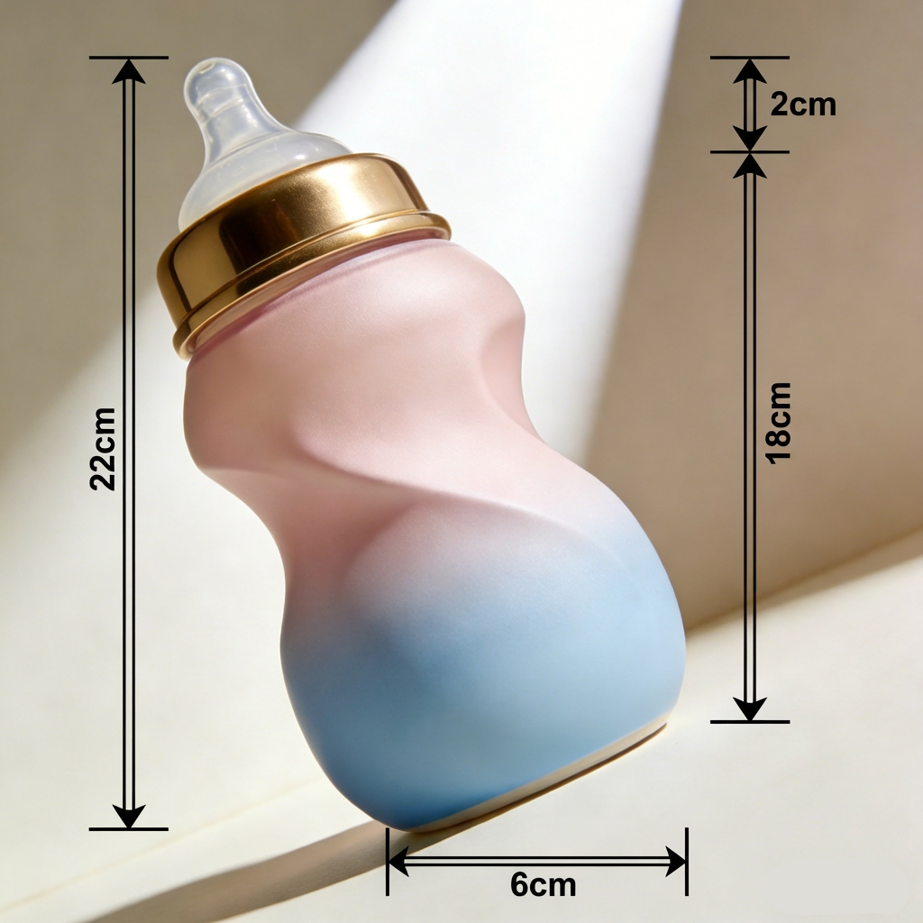 Szeroka szyjka butelki ułatwiająca napełnianie i czyszczenie