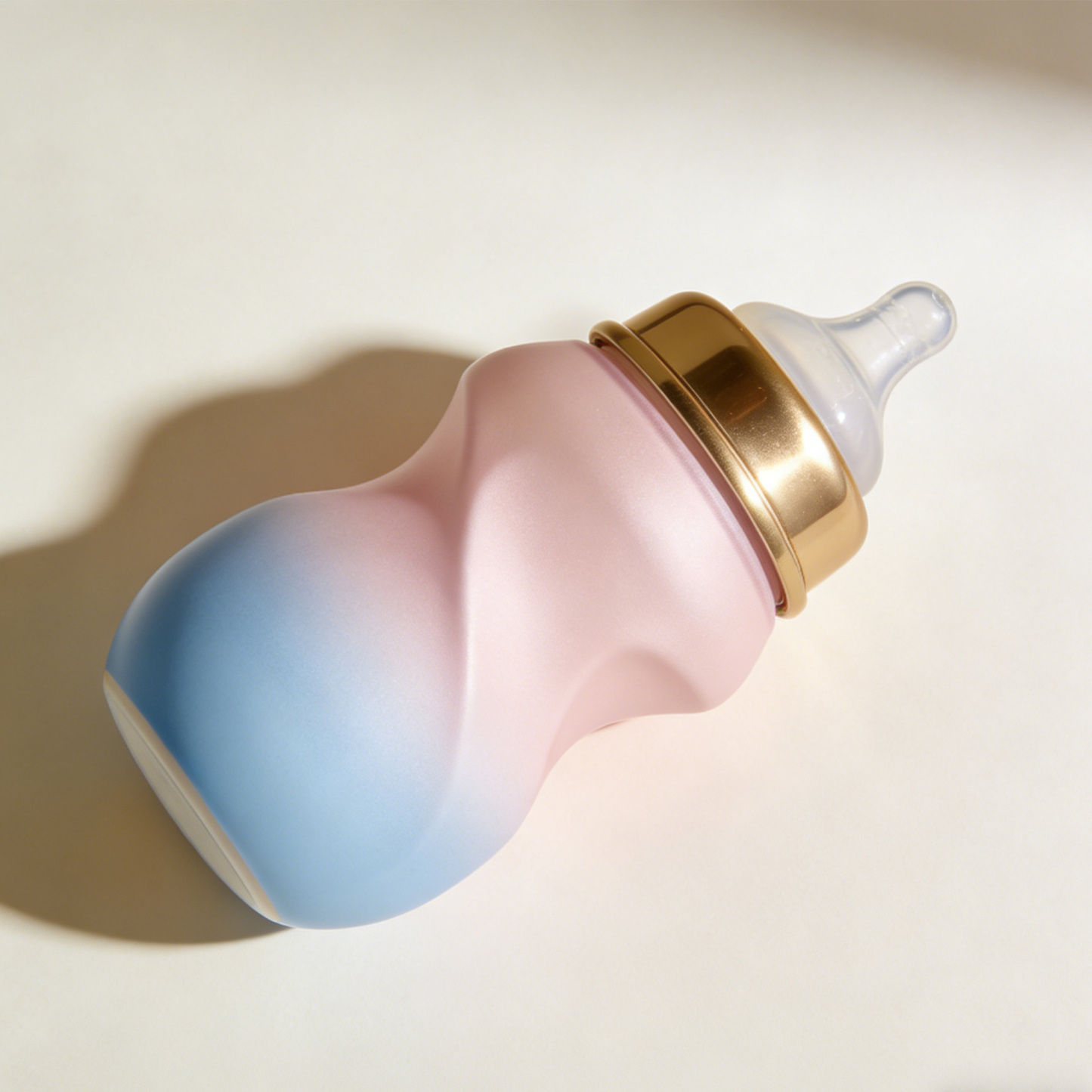 Szklana butelka do karmienia z szeroką szyjką