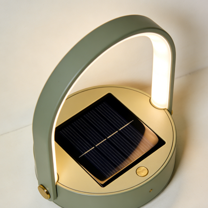 Zewnętrzna łukowa lampa solarna z uchwytem