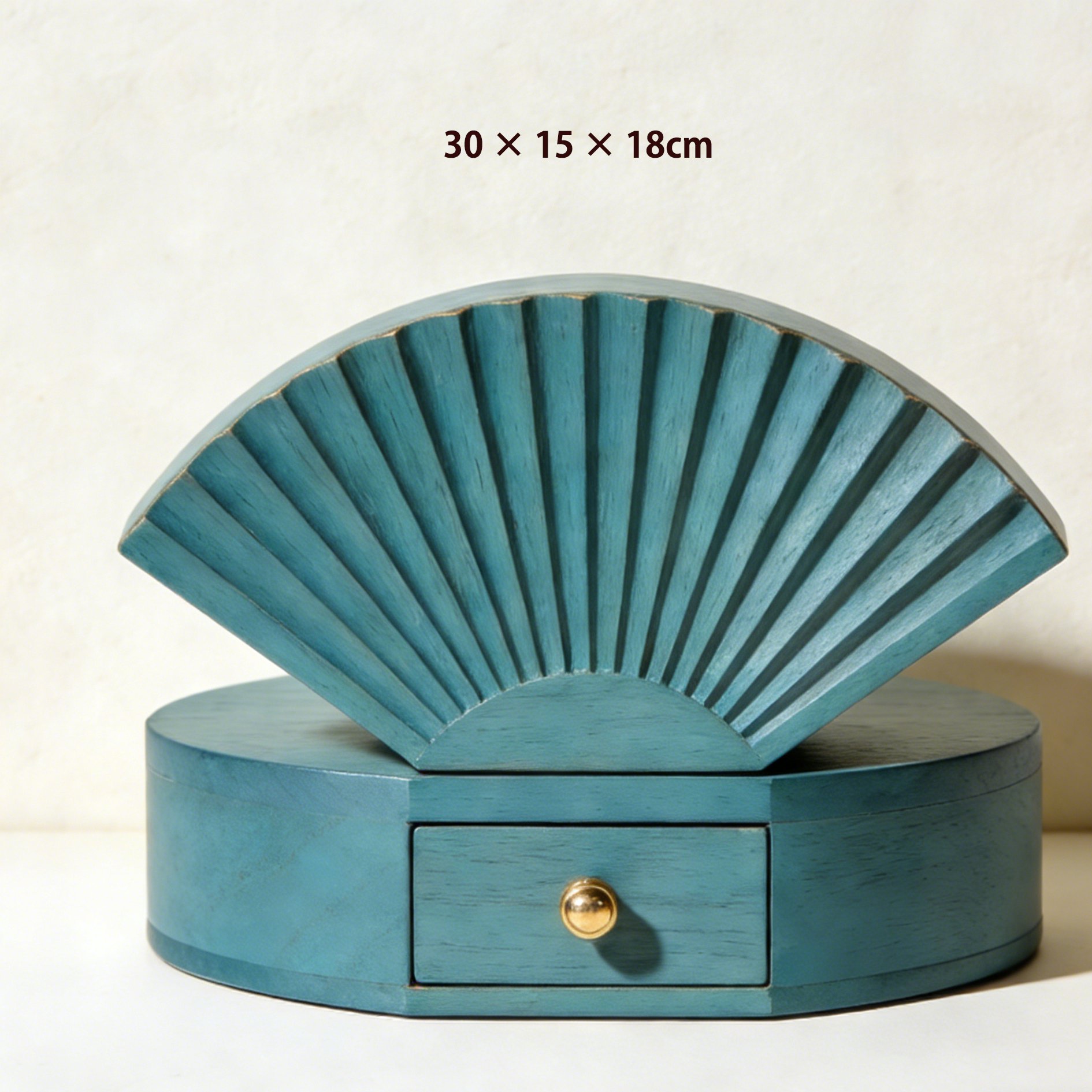 Organizer na biżuterię z drewna &ndash; wnętrze pudełka