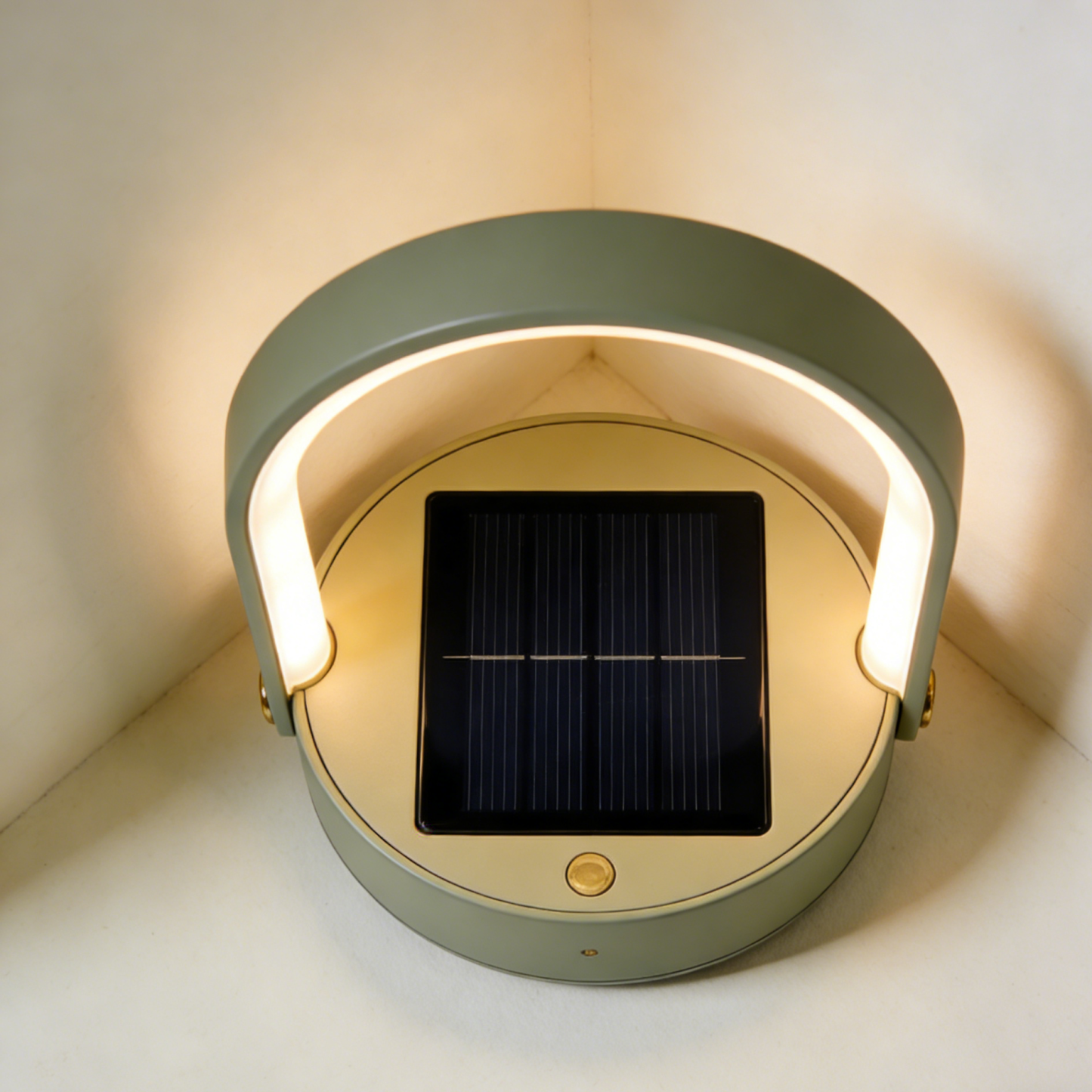 Zewnętrzna łukowa lampa solarna z uchwytem