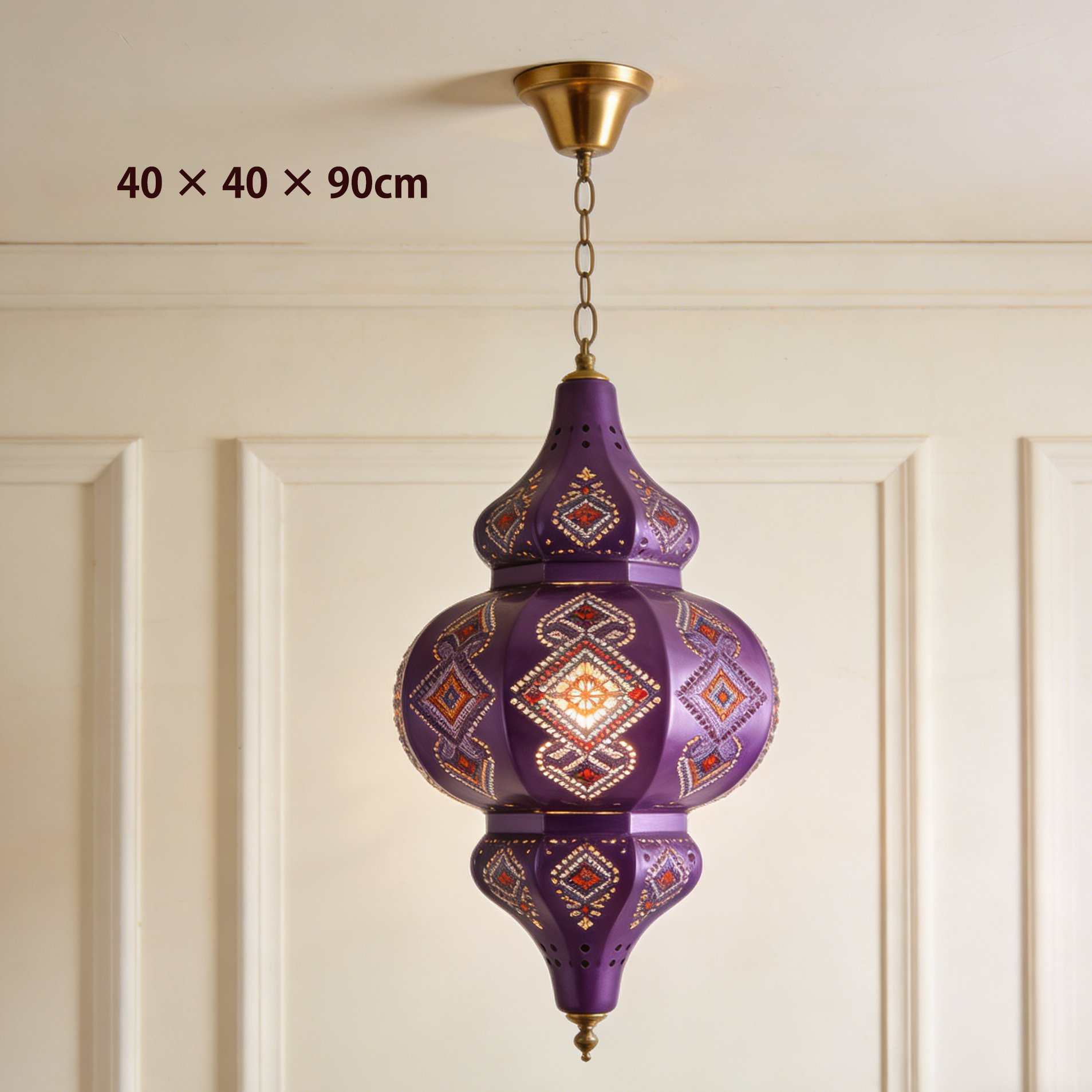 Lampa wisząca tykwa – aranżacja w salonie