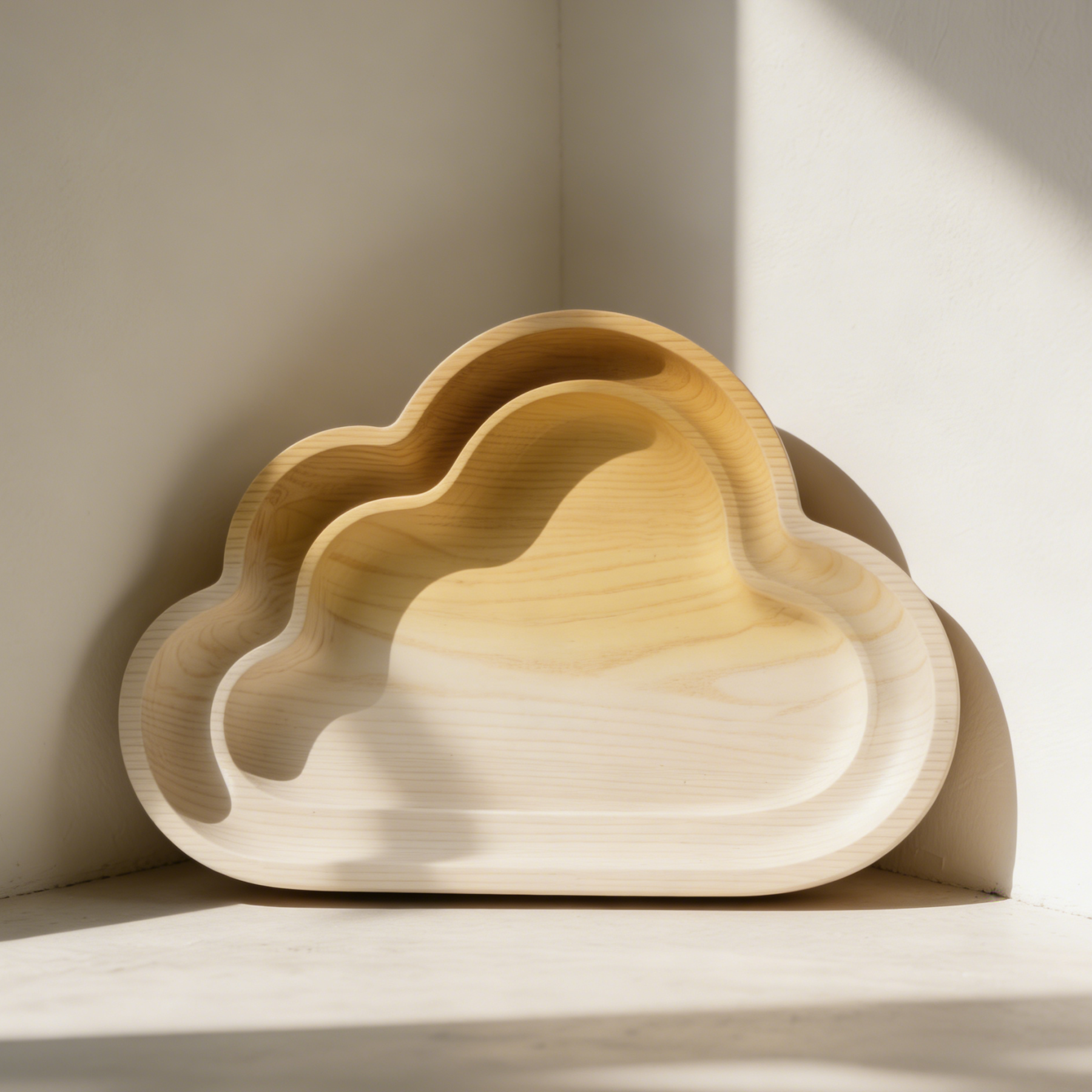 Komplet 4 drewnianych palet dla malarzy