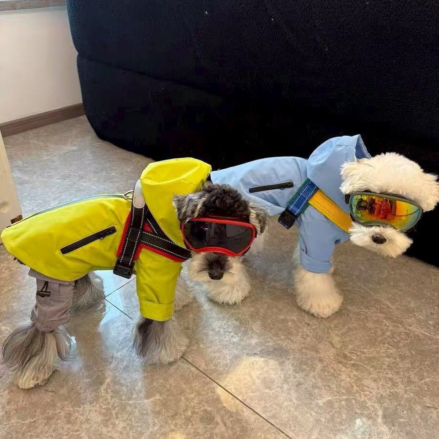 Waterproof Dog Raincoat Pet Clothing Rainwear