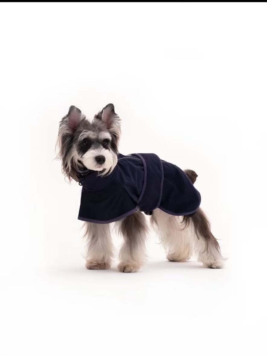 Waterproof Down-Filled Dog Coat Winter Warmth Base Layer For Bichon Frise and Schnauzer
