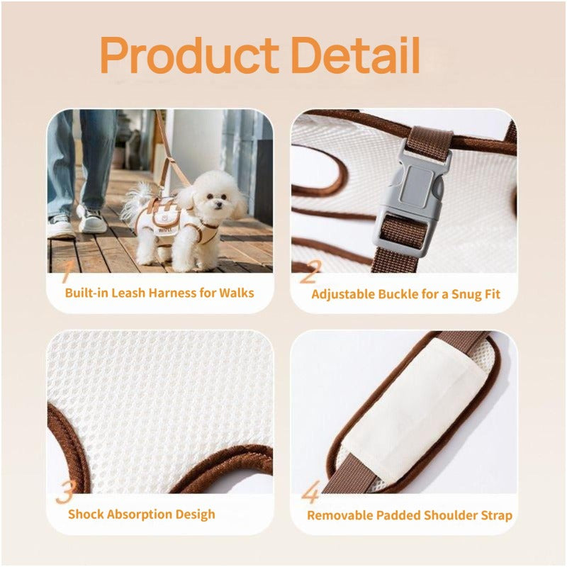 PawPort – Hands-Free Pet Carrier Harness