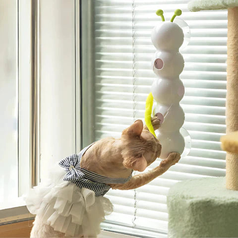 PurrWhirl – Interactive Cat Toy with Worm Motion