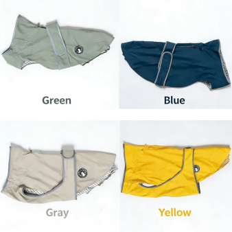 Dog Raincoat Waterproof and Leak-Proof Outdoor Dog Jacket Pet Raincoat for Small and Large Dogs