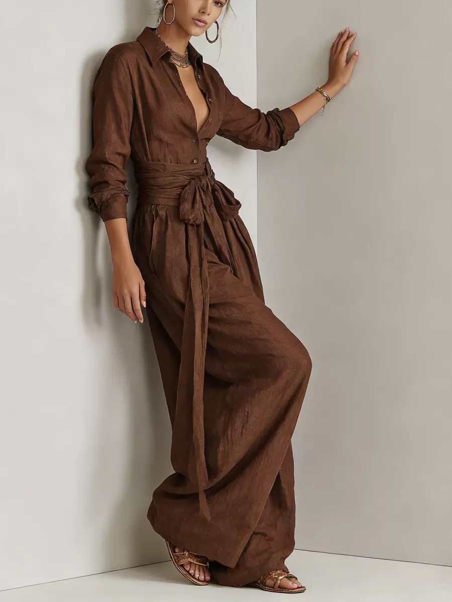 Effortless Chic Wide-Leg Jumpsuit
