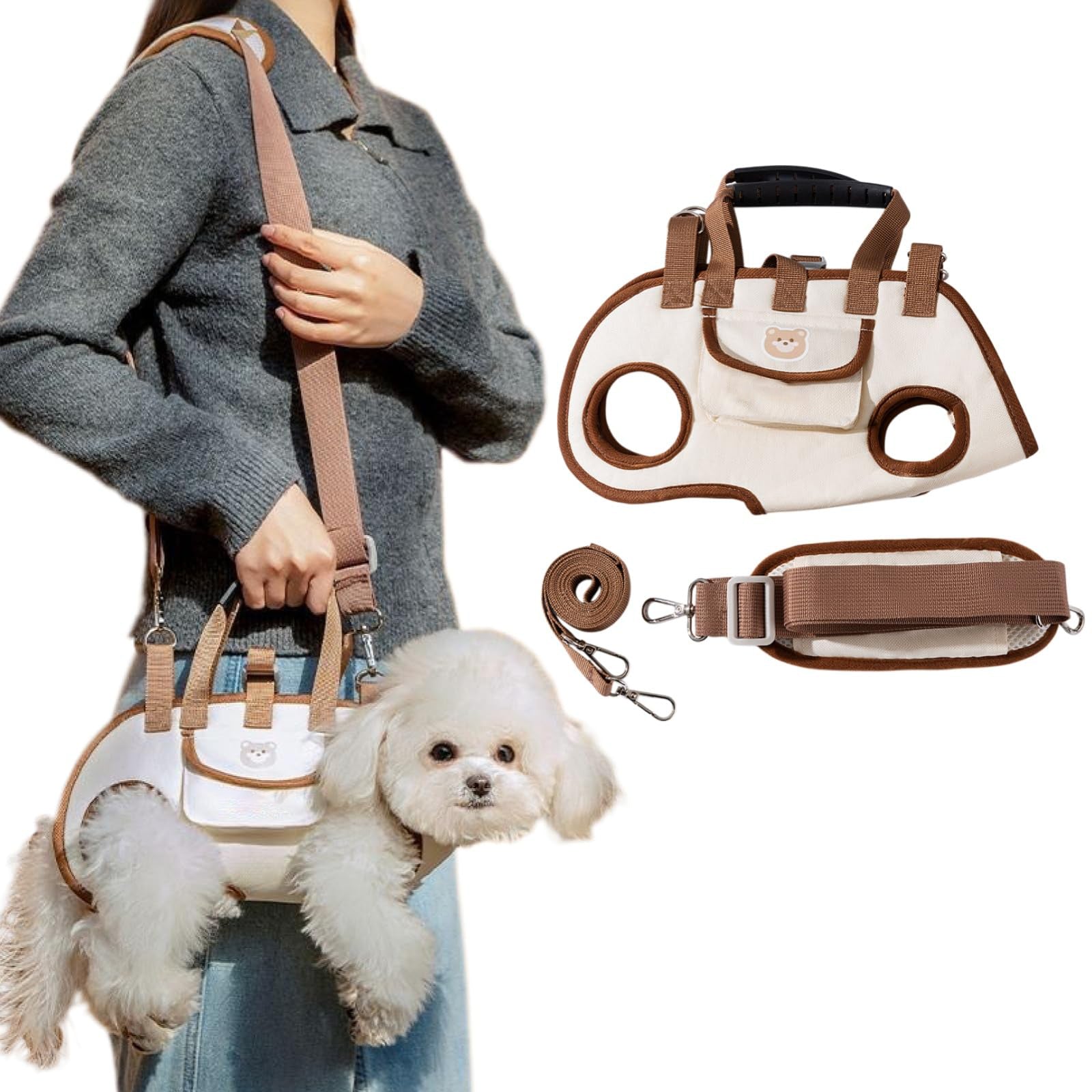 PawPort – Hands-Free Pet Carrier Harness