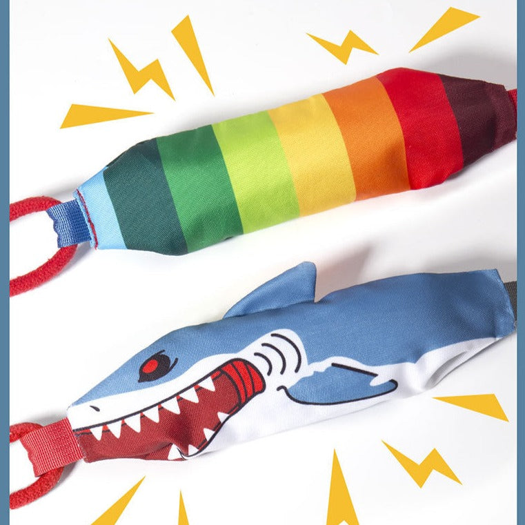 Dog Tug of War Squeaky Toys Knot Pull Toys