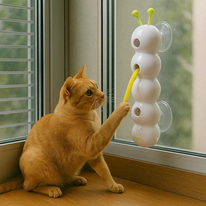 PurrWhirl – Interactive Cat Toy with Worm Motion