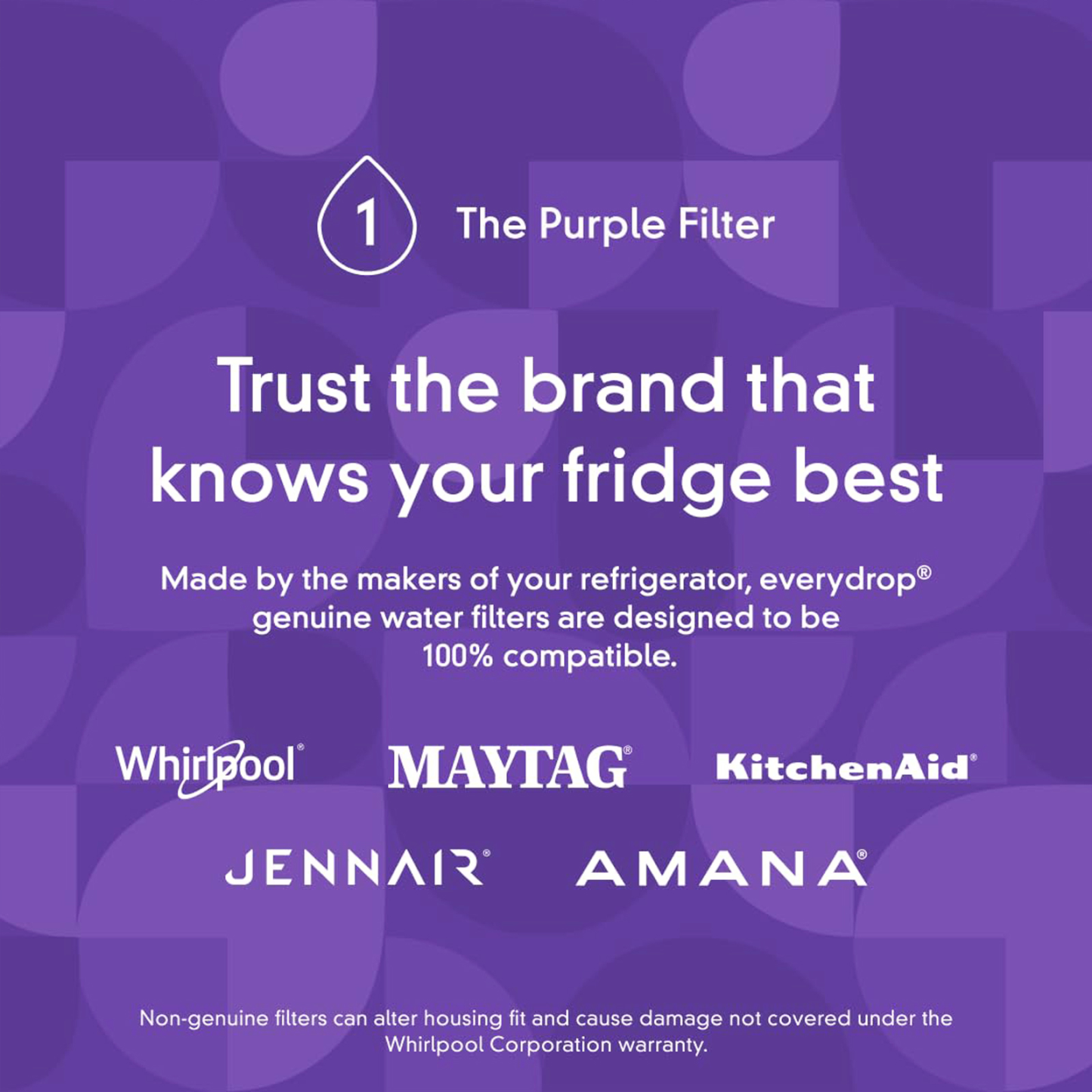 EveryDrop by Whirlpool EDR1RXD1 Filter 1, Refrigerator Water Filter 1, W10295370A, P8RFWB2L