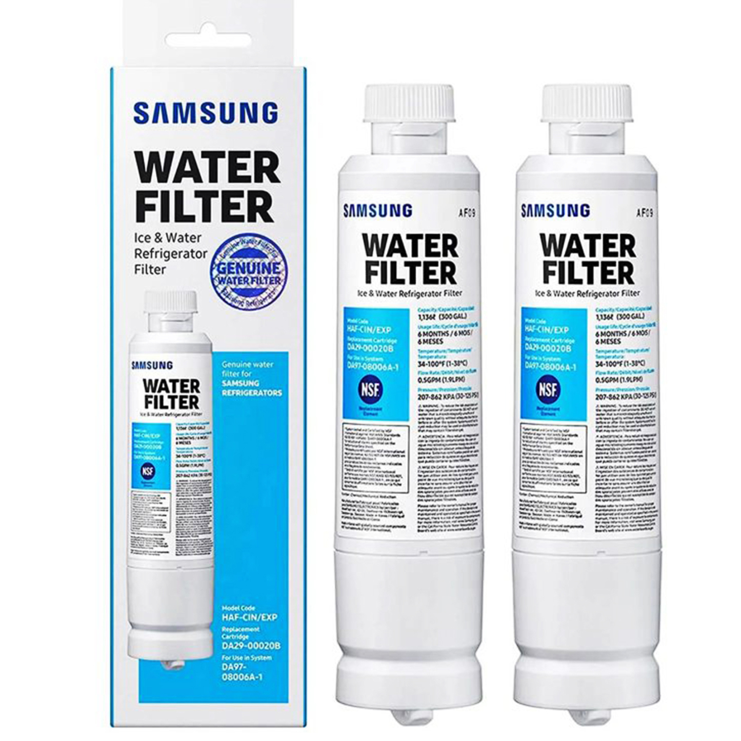 Samsung DA29-00020B, HAF-CIN/EXP Refrigerator Water Filter