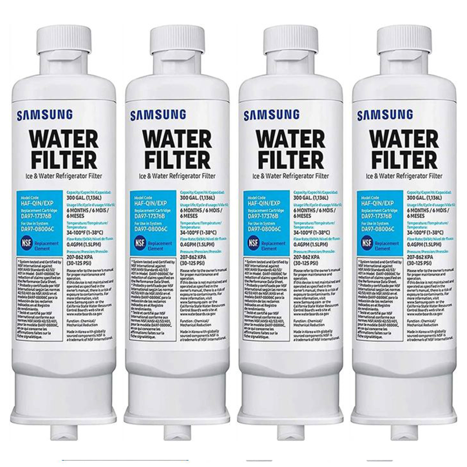 Samsung DA97-17376B HAF-QIN/EXP Refrigerator Water Filter