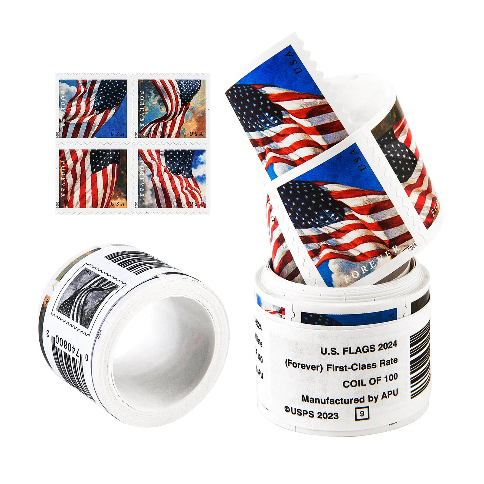 2024 U.S Flag Forever Postage Stamps