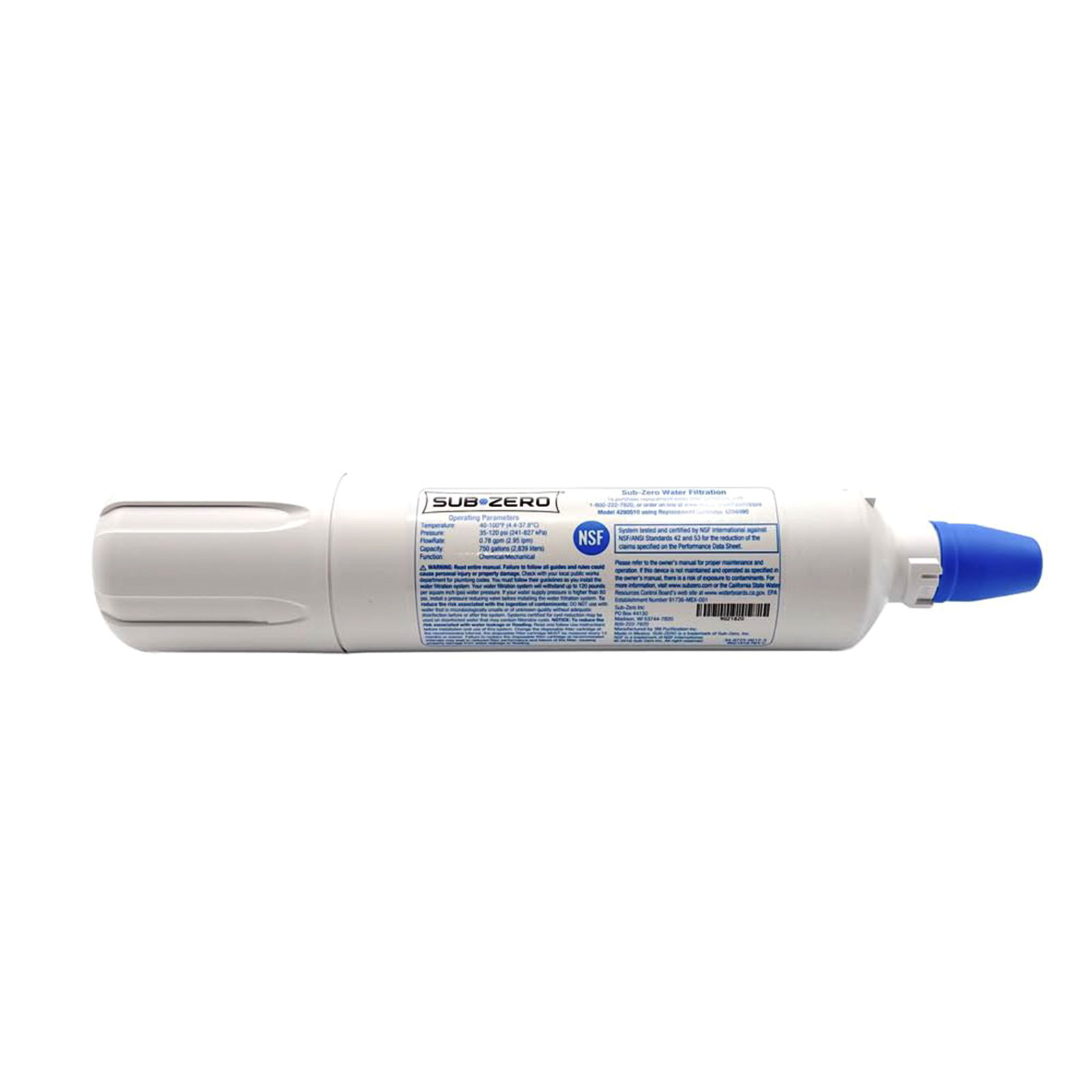 Sub-Zero 4204490 Refrigerator Water Filter