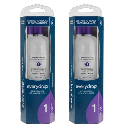 EveryDrop by Whirlpool EDR1RXD1 Filter 1, Refrigerator Water Filter 1, W10295370A, P8RFWB2L