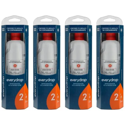 EveryDrop by Whirlpool EDR2RXD1 Filter 2, Refrigerator Water Filter 2, W10413645A, WHR2RXD1