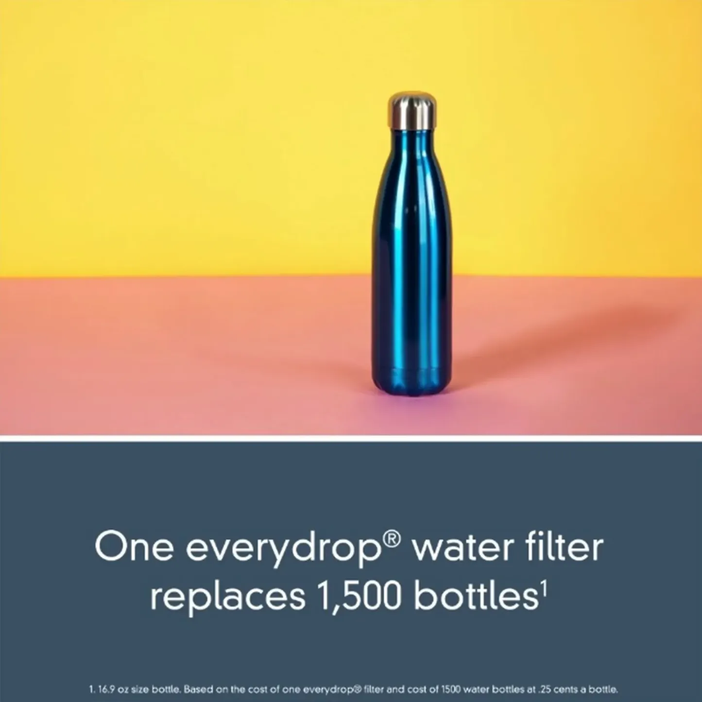 EveryDrop by Whirlpool EDR3RXD1 Filter 3, Refrigerator Water Filter 3, 4396841, 4396710