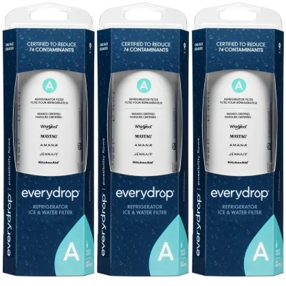 EveryDrop by Whirlpool EDRARXD1 Filter A Refrigerator Water Filter, W11519209, W11536439