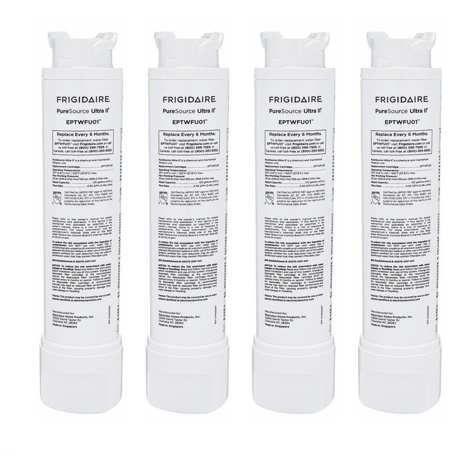 Frigidaire EPTWFU01 PureSource Ultra II Refrigerator Water Filter