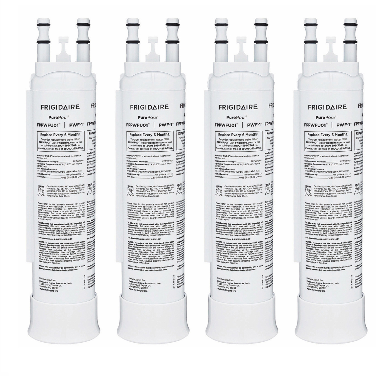 Frigidaire FPPWFU01 PurePour PWF-1 Refrigerator Water Filter