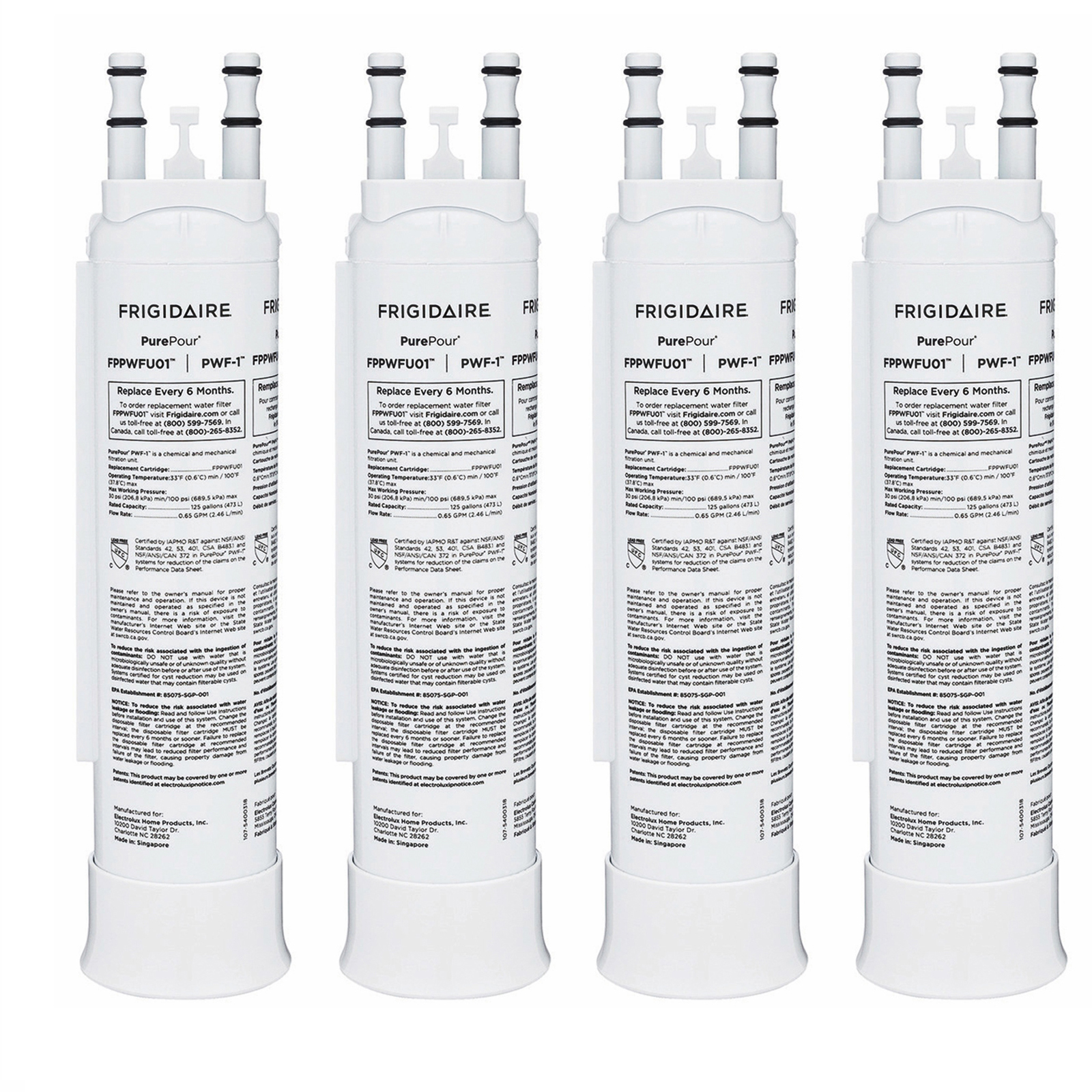 Frigidaire FPPWFU01 PurePour PWF-1 Refrigerator Water Filter